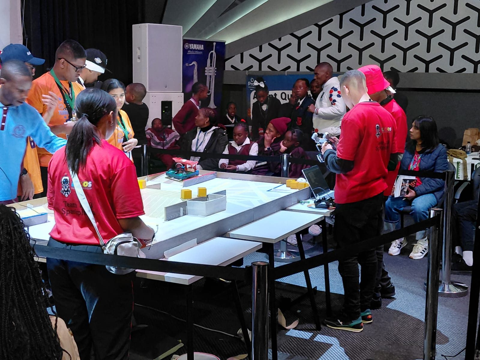 Team Eldos at Nationals in the finals at Yamaha Theatre Sandton