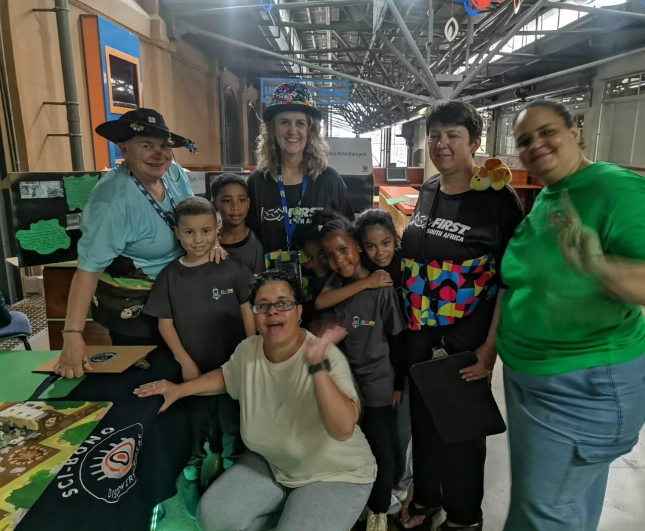Junior Teams competing in an FLL regional event