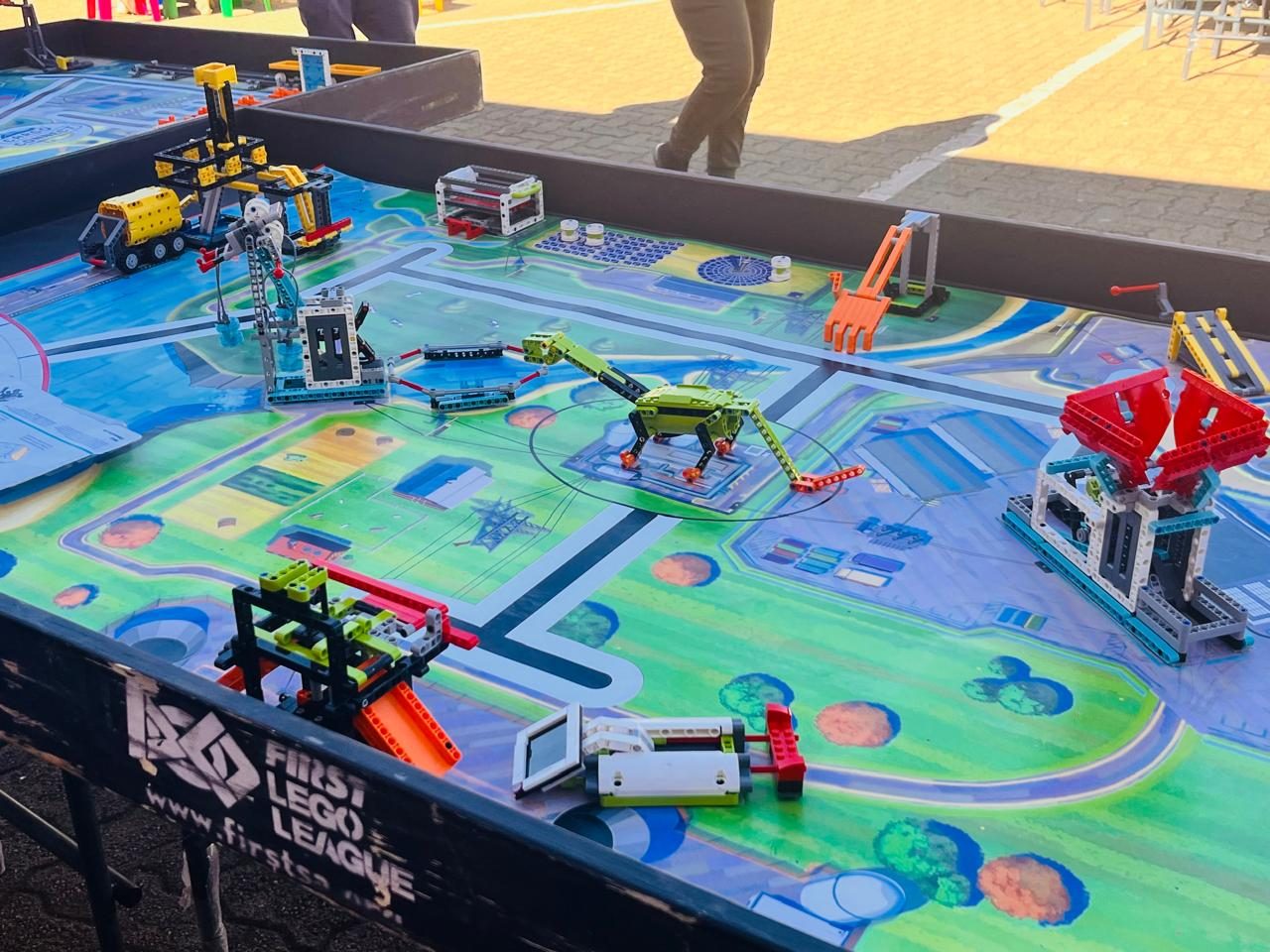 FIRST LEGO League mission models in play