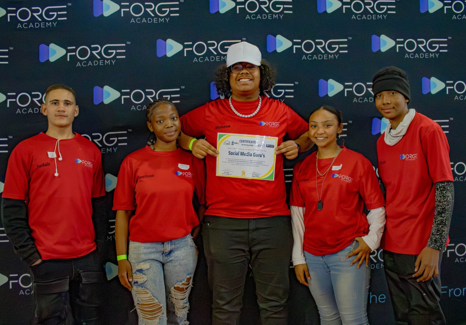 100 Teams Gauteng Regional Qualifier Team Sponsored by Forge Academy
